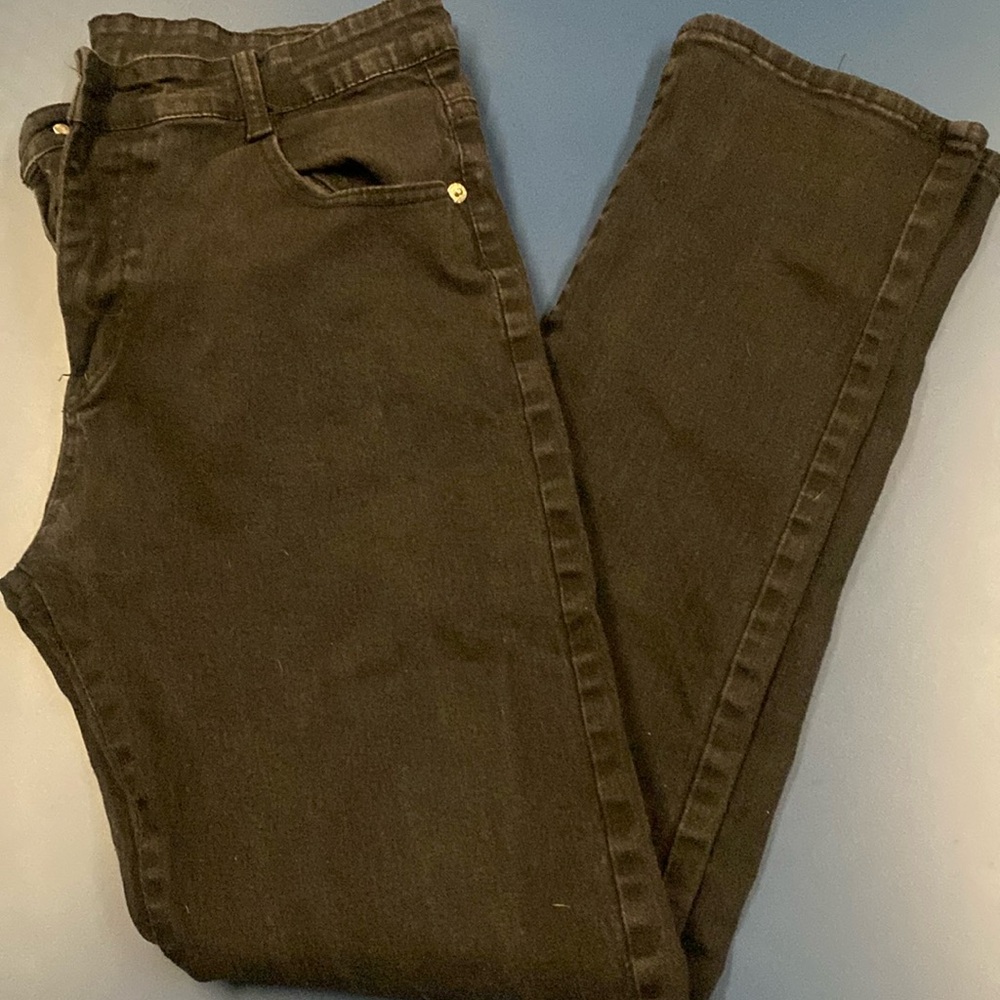 black men's jeans size 32 slim fit straight leg